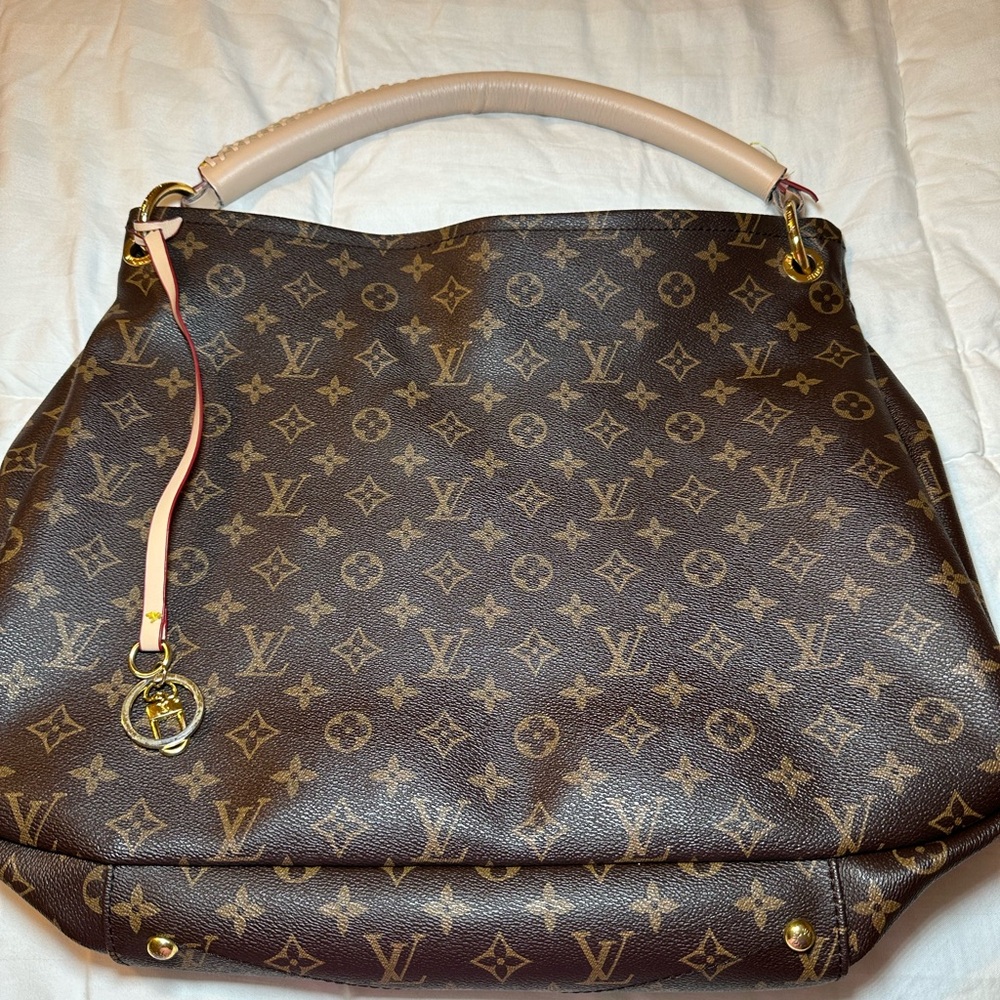Luxury Monogram hobo shoulder bag